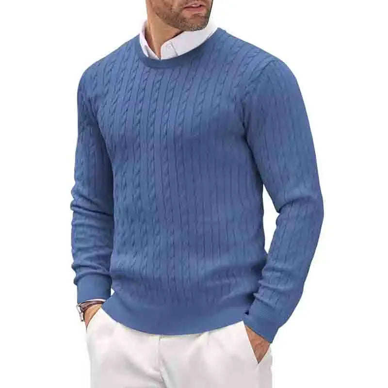 Sweater Diamond Pattern Fashion